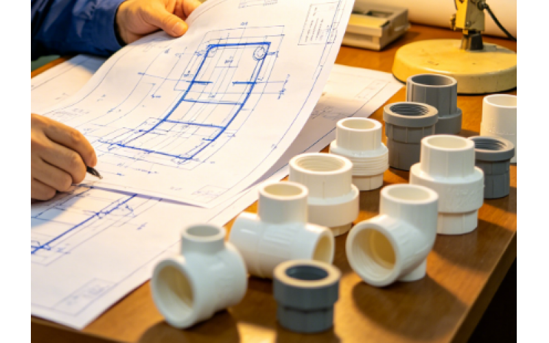 Venting System Design for Plastic Pipe Fitting Molds