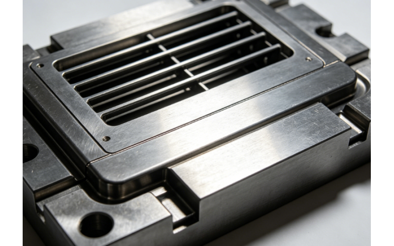 Parting Line Design for Air Conditioner Outlet Plastic Injection Molds