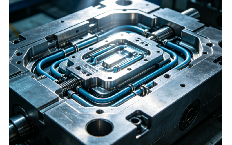 Calculation and Efficiency Improvement of Injection Molding Cycle