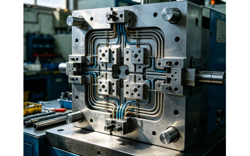 Influence of Ambient Temperature Variation on Operating Status of Plastic Injection Molds