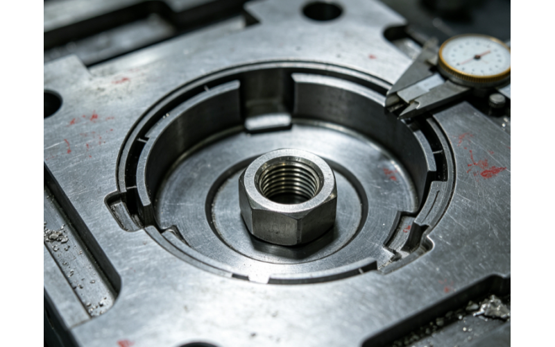 Design Specifications of Positioning Grooves for Flash Prevention in Insert Molding