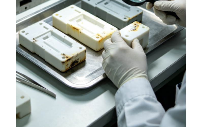 Causes and Improvement Solutions for Burn Marks and Yellow Discoloration on Injection Molded Products